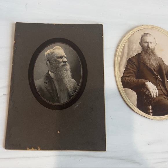 VINTAGE BLACK & WHITE PICTURES FAMILY PORTRAITS - Picture 3 of 7